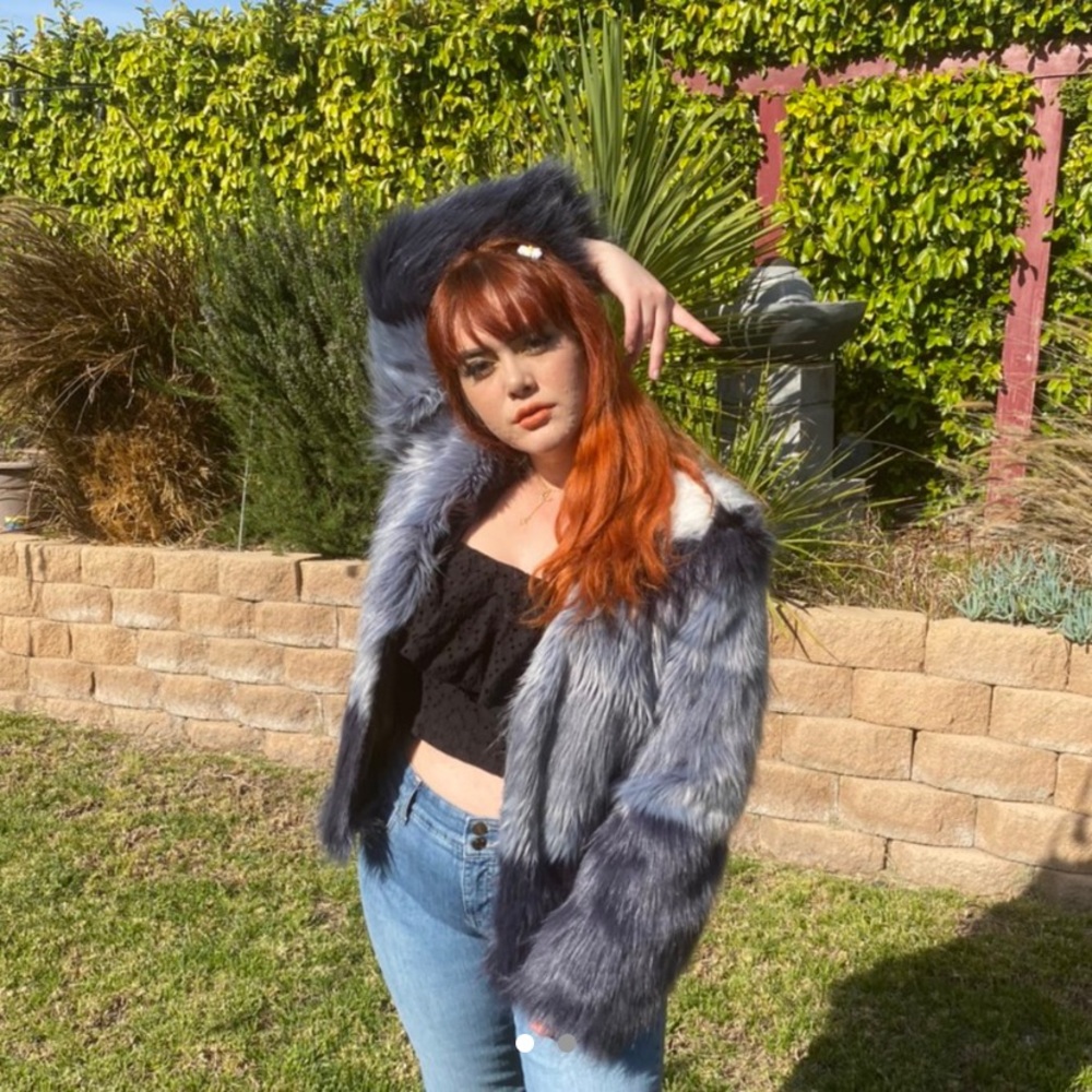 Faux fur, Charlotte Russe coat ❣️